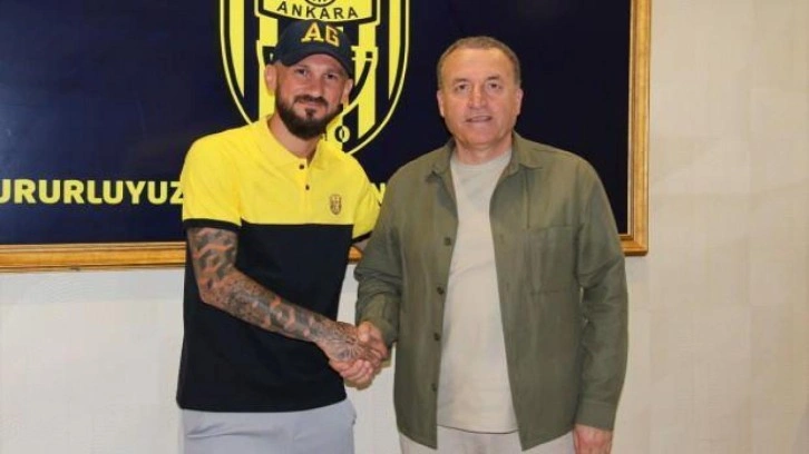 Ankaragücü yeni transferi açıkladı!