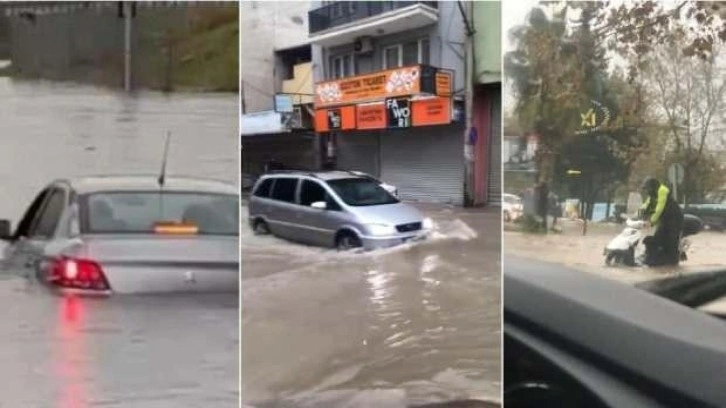 Antalya’nın ardından İzmir’i de sel vurdu!