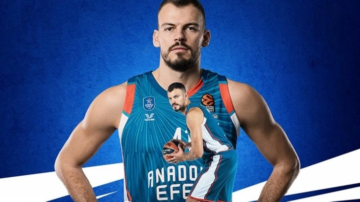 Ante Zizic Anadolu Efes'ten ayrıldı, yeni takımı resmen açıklandı