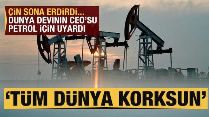 Aramco'dan dikkat çeken petrol açıklaması: Tüm dünya korkmalı