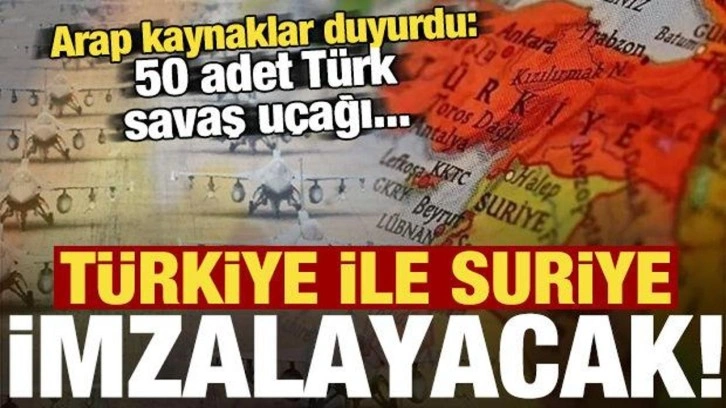 Arap kaynaklar duyurdu: Türkiye ile Suriye anlaşmayı imzalayacak!