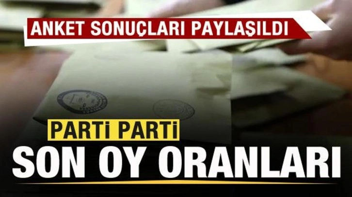 ASAL akıbet anketi paylaştı: AK Parti, CHP, MHP, İYİ Parti ve Yeniden Refah'ın oy oranları