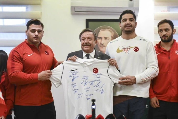 ASKİ Sporlu milli sporcular basın mensuplarıyla buluştu