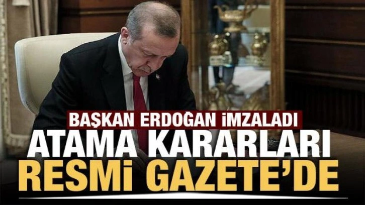 Atama kararları Resmi Gazete'de! Fahrettin Altun, İletişim Başkanlığı'na yeniden atandı