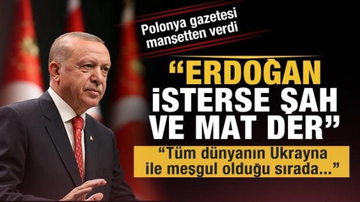 Avrupa basınında dikkat çeken analiz: Erdoğan isterse 