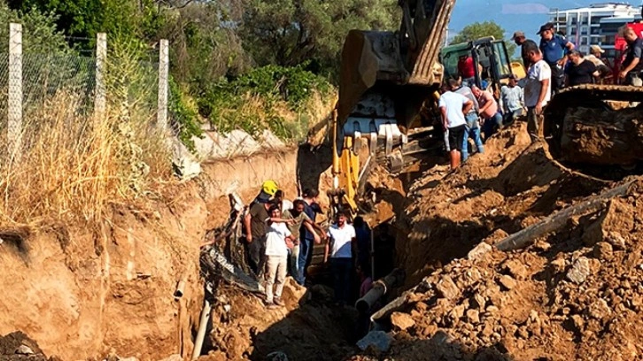 Aydın'da göçük faciası: 3 işçi hayatını kaybetti, 1 yaralı