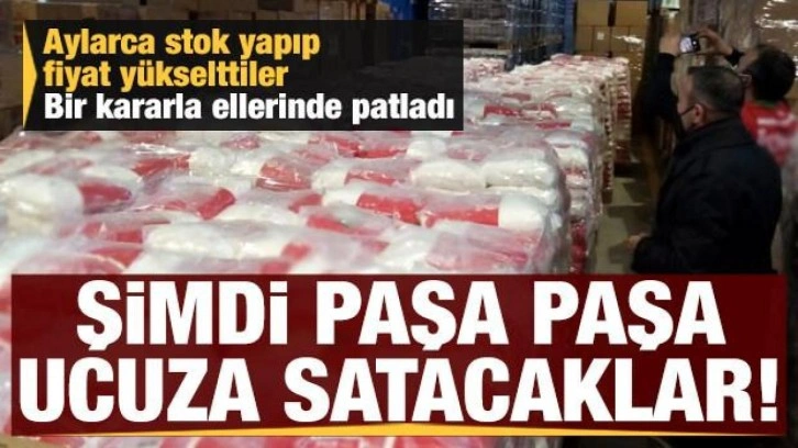 Aylarca şekeri stok yapıp fiyat yükselttiler! Ellerinde patladı ucuza satacaklar