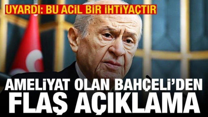 Bahçeli'den 6 Şubat açıklaması: Kentsel dönüşümü hızlandırmak acil bir ihtiyaçtır