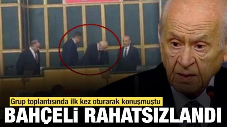 Bahçeli grup toplantısı sonrası rahatsızlandı!