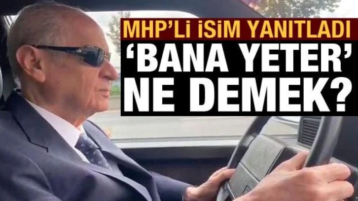 Bahçeli'nin 