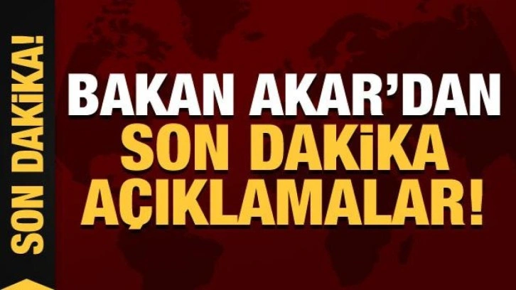 Bakan Akar: 30 bin personel alacağız!