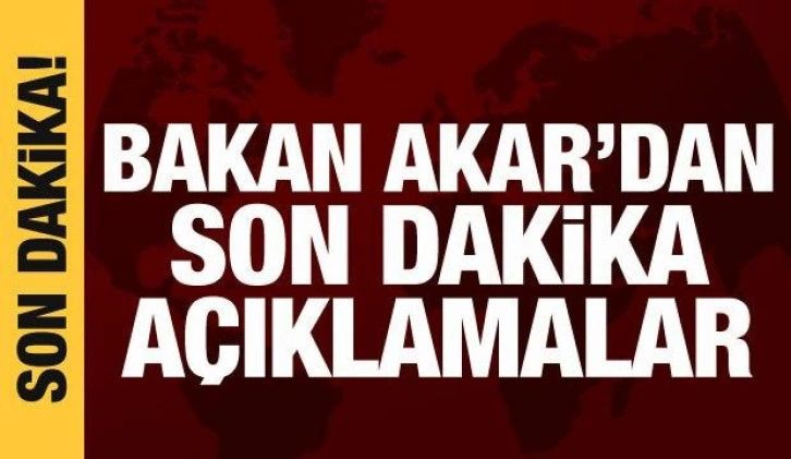 Bakan Akar: Türkiye elinden gelen her türlü gayreti gösterdi