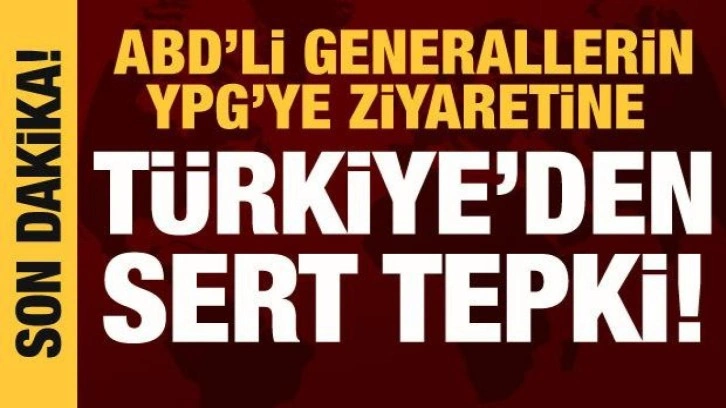 Bakan Akar'dan ABD'li generallerin YPG'ye ziyaretine tepki