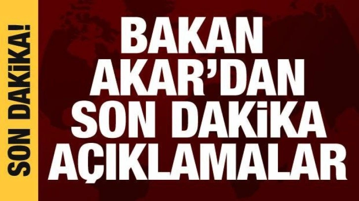 Bakan Akar'dan Pençe-Kilit açıklaması: Tek tek parçalanıyor!