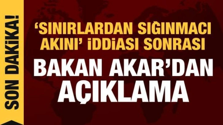 Bakan Akar'dan 