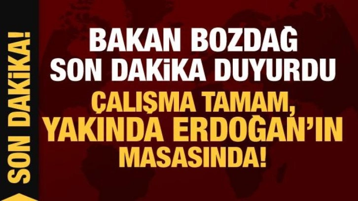 Bakan Bozdağ'dan son dakika başörtüsü açıklaması: Hazırlık tamam!