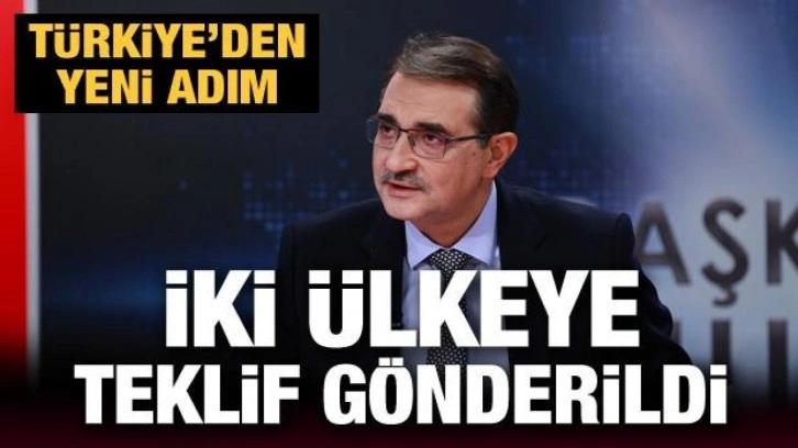 Bakan Dönmez'den son dakika gaz merkezi açıklaması: İki ülkeye teklif gönderildi!