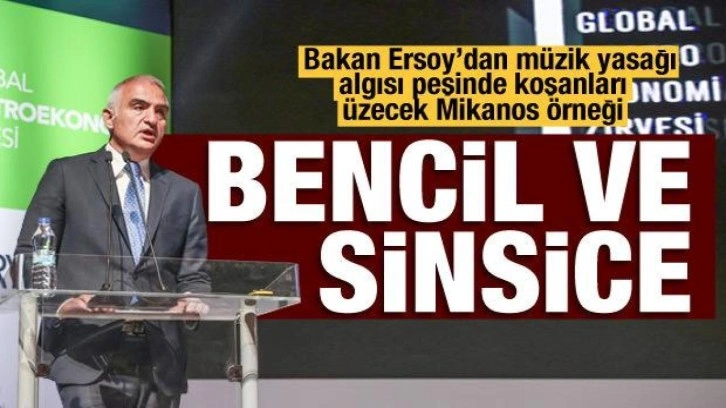 Bakan Ersoy'dan gece müzik yasağı açıklaması: Mikanos'ta bile...