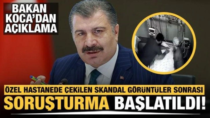 Bakan Koca tepki gösterdi! Tokat'taki hastaneye soruşturma başlatıldı