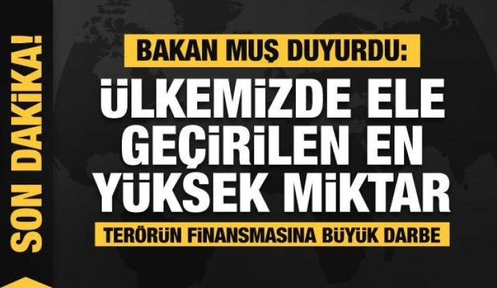 Bakan Muş duyurdu: Bir TIR’da 1 ton 18 kilo metamfetamin ele geçirildi