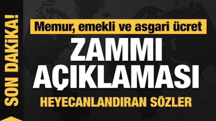 Bakan Nebati'den memur, emekli ve asgari ücret zammı açıklaması