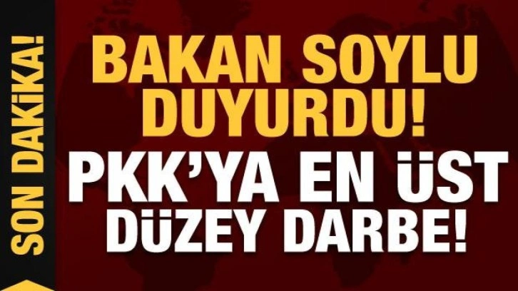 Bakan Soylu duyurdu: Hamiyet Yalçınkaya etkisiz gale getirildi!