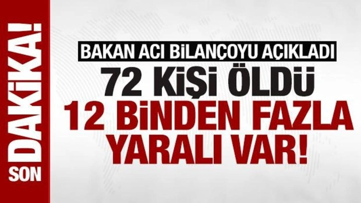 Bakan Yerlikaya, 9 günlük bayram tatilinin acı bilançosunu açıkladı