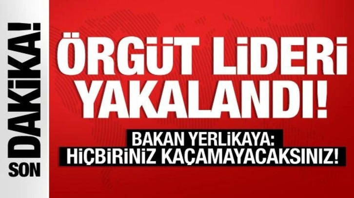 Bakan Yerlikaya dev operasyonu duyurdu: Şahinler suç örgütü çökertildi