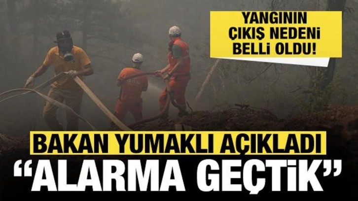 Bakan Yumaklı: İzmir'de 3 bir yandan daha yangın çıktı!