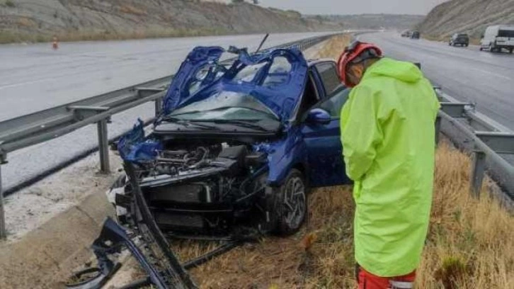 Balıkesir'de trafik kazası: 1 ölü, 1 yaralı