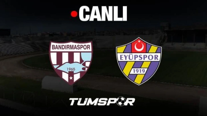 Bandırmaspor Eyüpspor TFF 1. Lig Play-Off yarı finali izle | TRT Spor şifresiz yayın