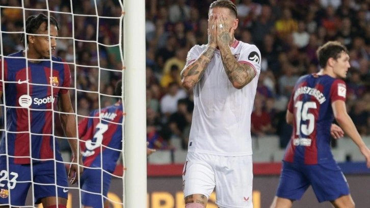 Barcelona Ramos'un golüyle kazandı! Sevilla ile ilişkiler kesildi