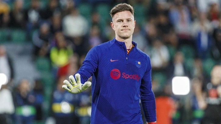 Barcelona'da Ter Stegen ameliyat edilecek