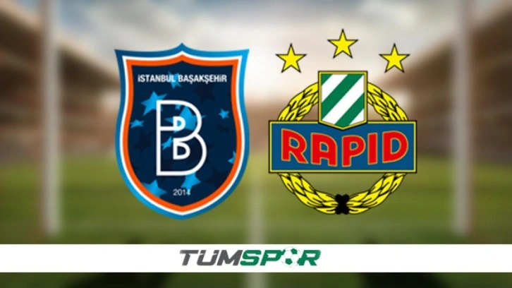 Başakşehir - Rapid Wien maçı hangi kanalda? Başakşehir - Rapid Wien bugün mü, saat kaçta?