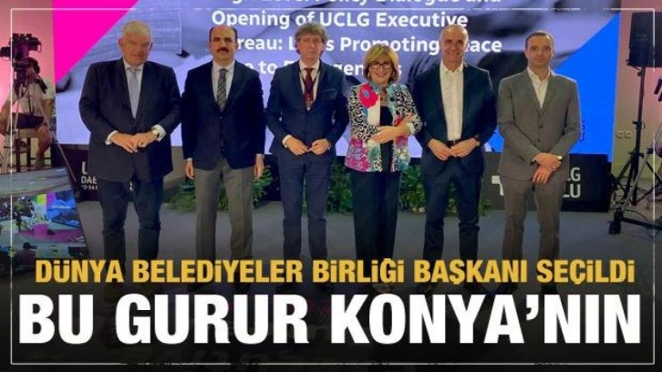 Başkan Altay Dünya Belediyeler Birliği Başkanlığını devraldı