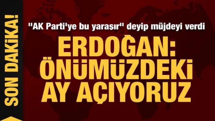 Başkan Erdoğan AK Parti 21. Kuruluş Yıl Dönümü Programı’nda müjdeleri sıraladı