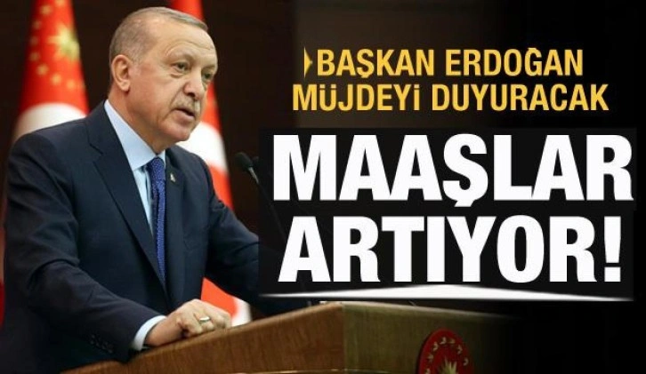 Başkan Erdoğan duyuracak: Sağlık çalışanların maaşları artıyor