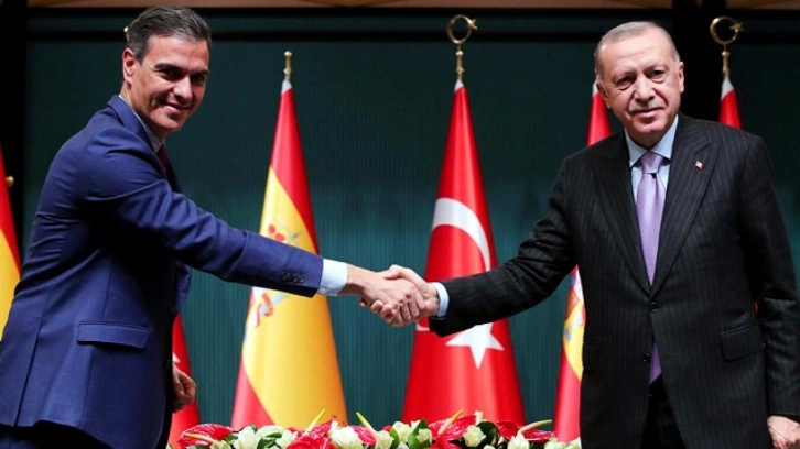 Başkan Erdoğan, Pedro Sanchez ile görüştü!