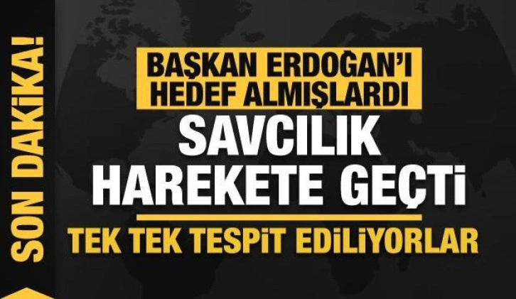 Başkan Erdoğan'a yönelik çirkin paylaşımlarla ilgili savcılık harekete geçti