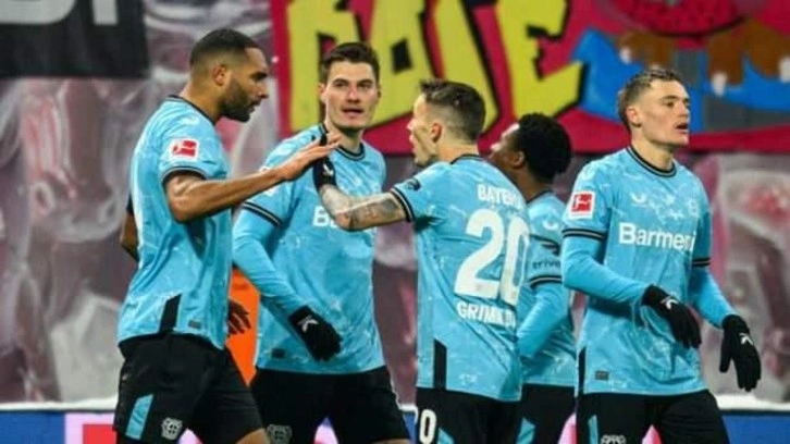 Bayer Leverkusen, Leipzig'i son dakika golüyle yendi