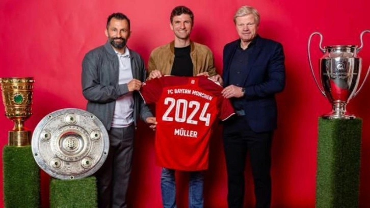 Bayern Münih, Thomas Müller'in sözleşmesini uzattı