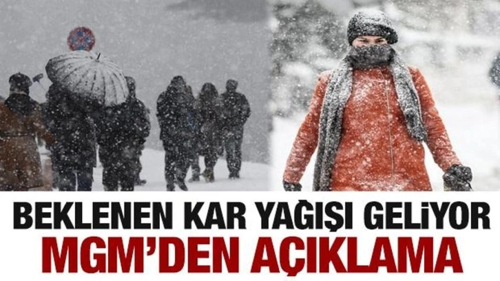 Beklenen yoğun kar yağışı geliyor! Sıcaklıklar dibe vuracak!