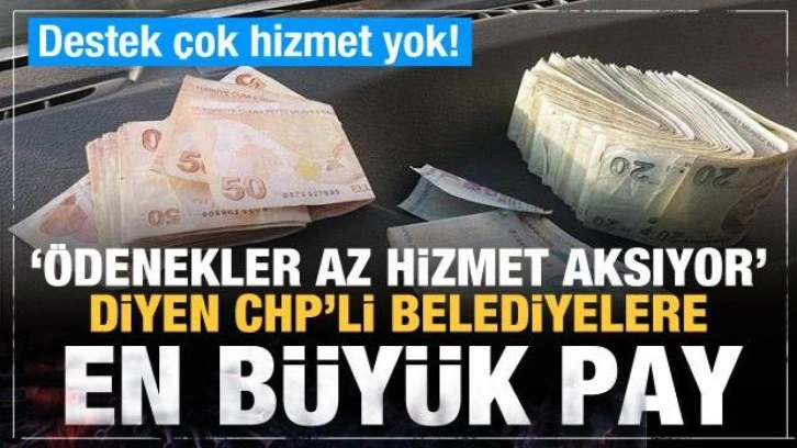 Belediyelere bütçeden ayrılan payda İstanbul, Ankara ve İzmir ilk sırada