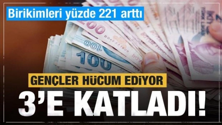 BES'te son 6 ayda yüzde 221 yükseliş! Gençler akın ediyor