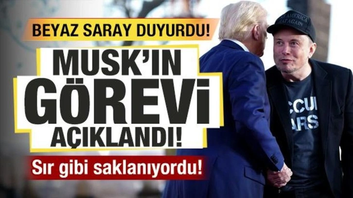 Beyaz saray duyurdu! Sır gibi saklanıyordu! Elon Musk'ın görevi açıklandı