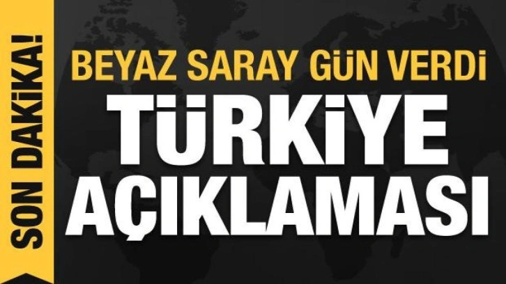 Beyaz Saray,  Erdoğan ile Biden'ın yüz yüze görüşeceği tarihi açıkladı