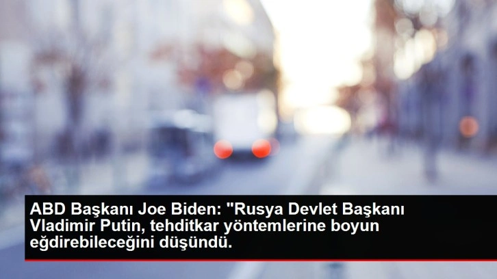 Biden, ABD hava sahasını Rus uçaklarına kapattıklarını açıkladı