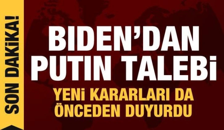 Biden: Putin yargılansın