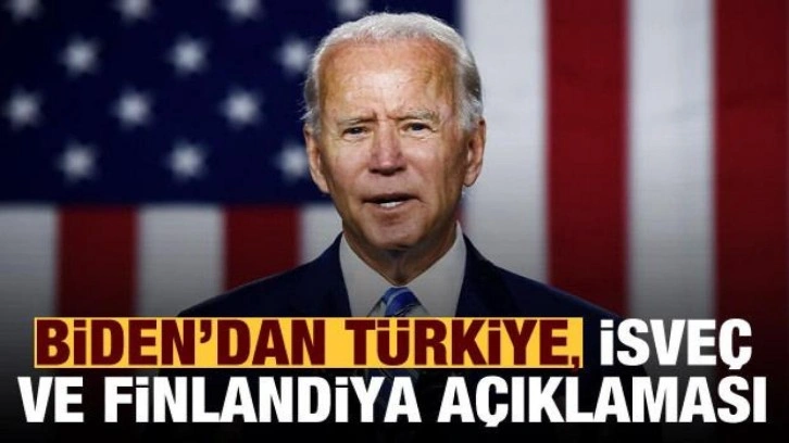 Biden yönetiminden Türkiye, Finlandiya ve İsveç açıklaması