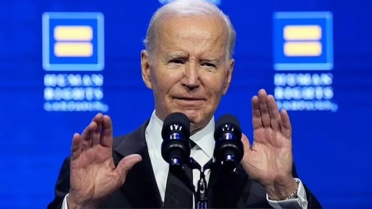 Biden'a soğuk duş: Konuşması Filistin destekçisinin sözleriyle kesildi